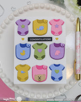 ***Pre-Order*** Waffle Flower - Postage Collage Baby Icons Die