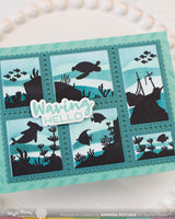 ***Pre-Order*** Waffle Flower - May Release - Bubbly Sentiments Stamp Set