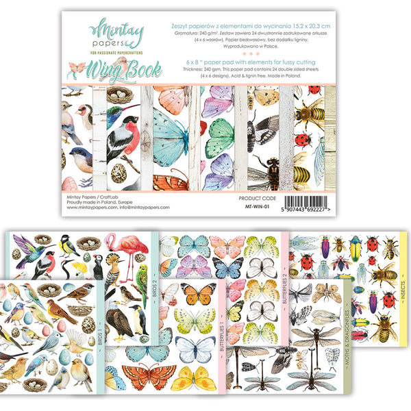 Mintay - Booklets 6″x8″ - Wing book
