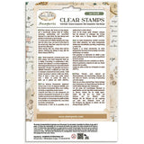 ***Pre-Order*** Stamperia - Decorative Acrylic Stamp Design For Art And Craft Cm 14X18 - Flowers And Poems