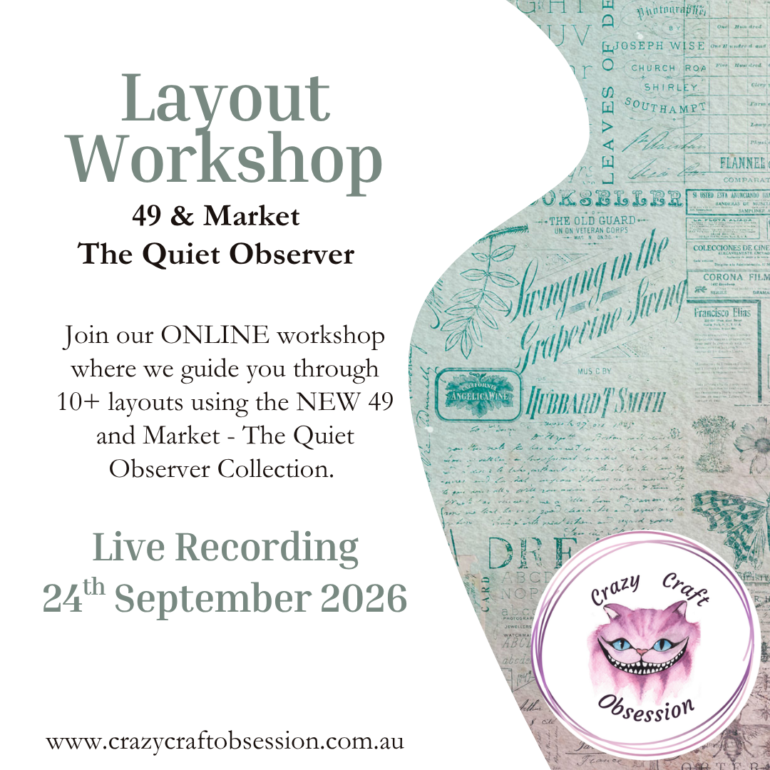 On-line Layout Workshop - The Quiet Observer Kit