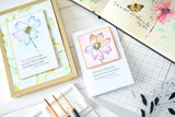 Sizzix - Sizzix Studio Clear Stamp Set 11PK Wild Blooms by Willow Wolfe