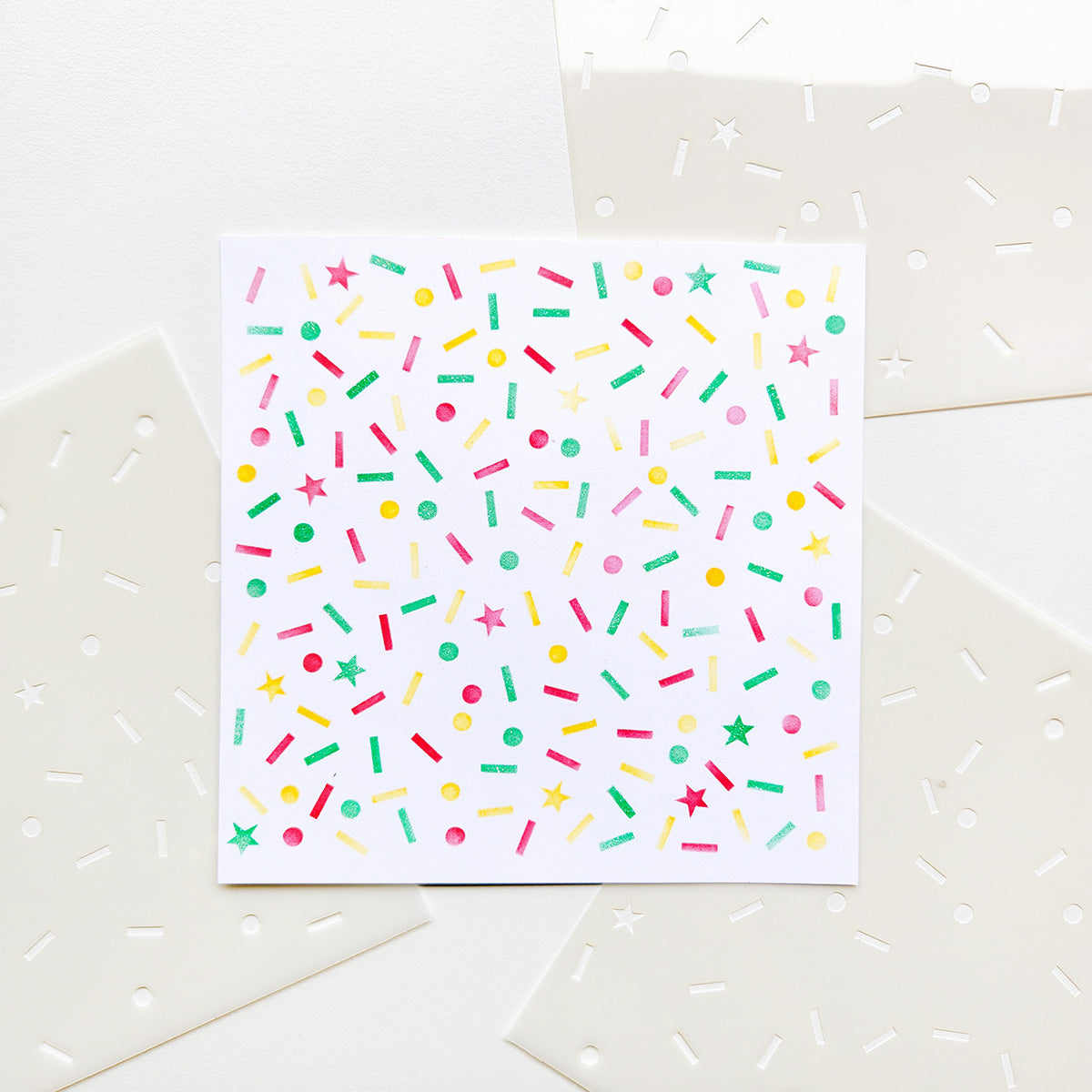 Catherine Pooler - With Sprinkles Layered Stencils