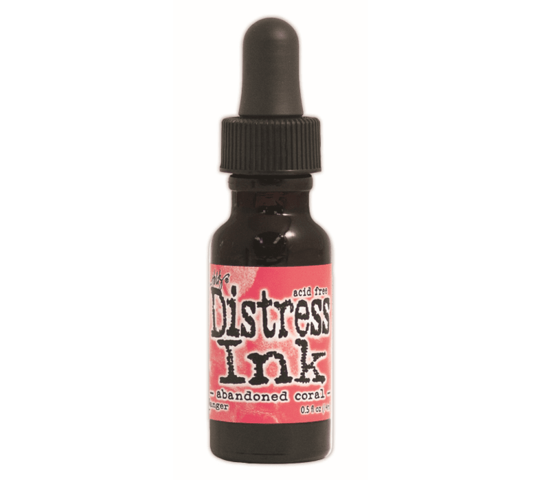Tim Holtz - Distress Pad Reinker - Abandoned Coral