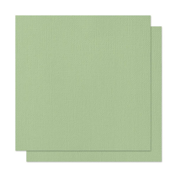 American Crafts - Textured Cardstock 12"X12" - Mint