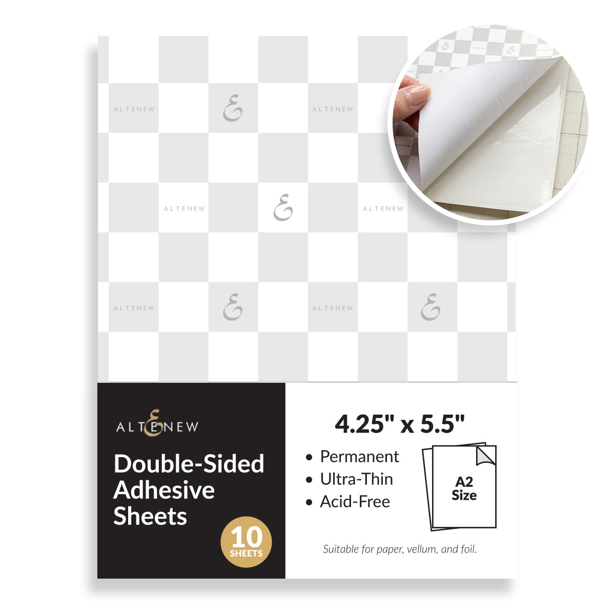 Altenew - Double-sided Adhesive Sheets - 4.25" x 5.5"