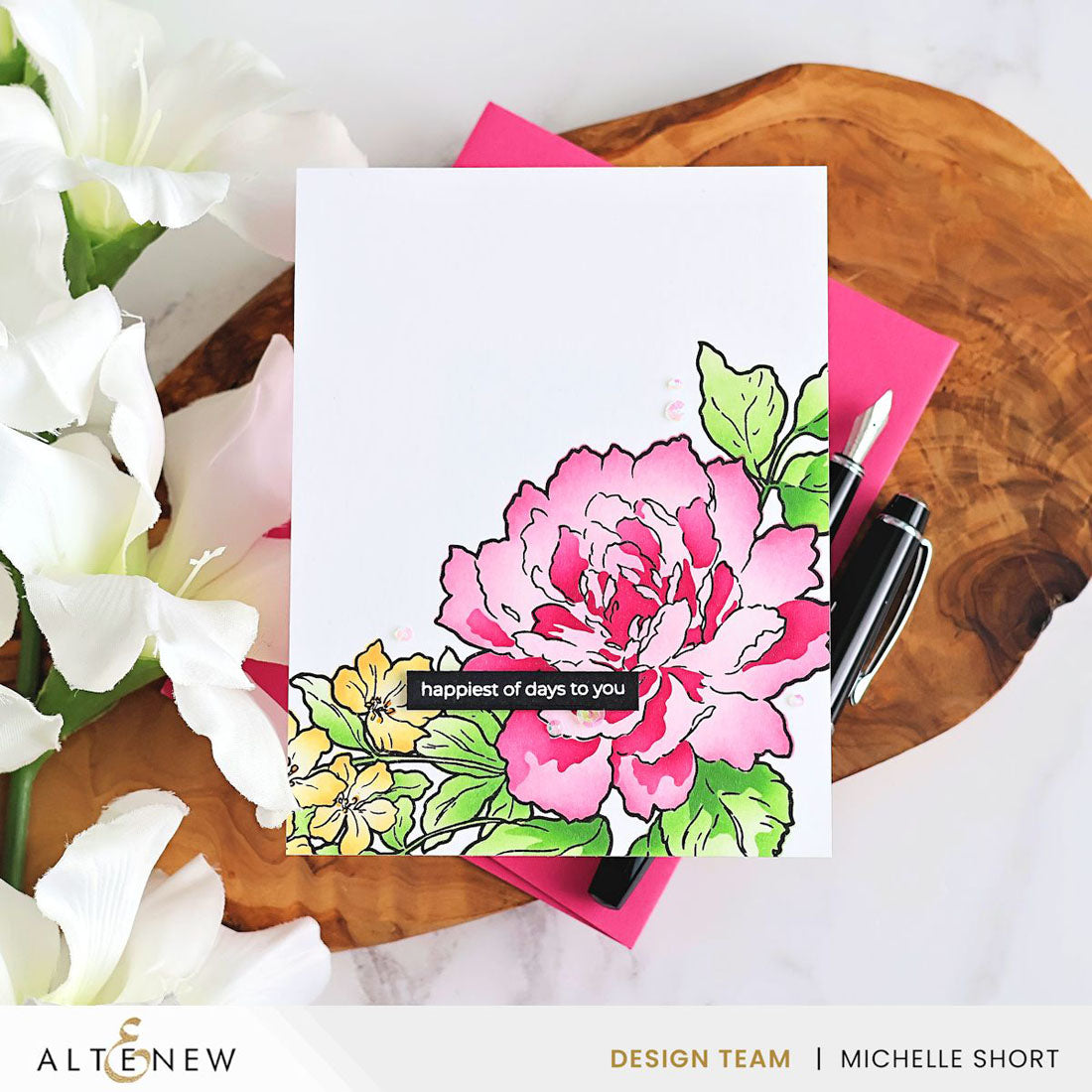 Altenew - Build-A-Garden: Garland Grace & Add-on Die Bundle