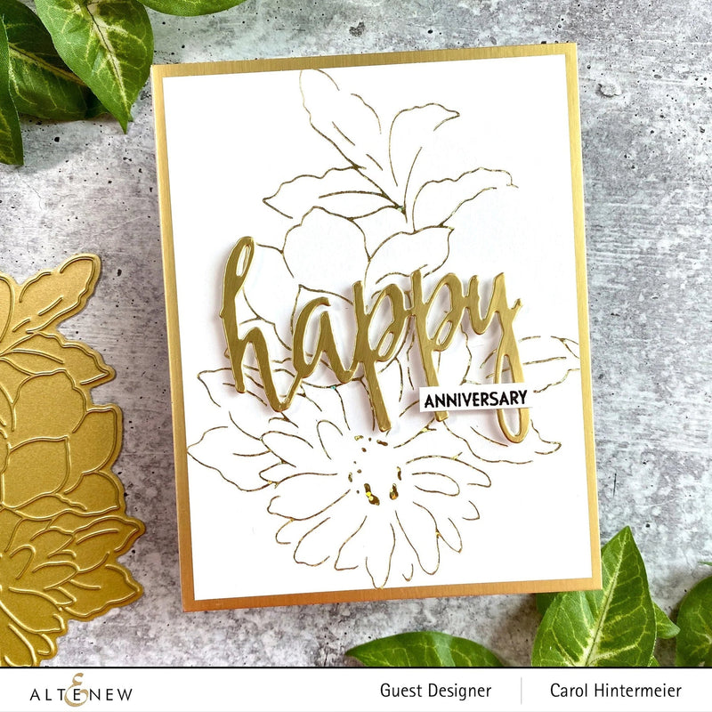 Altenew - Brushed Gold Metallic Cardstock (10 sheets/set)