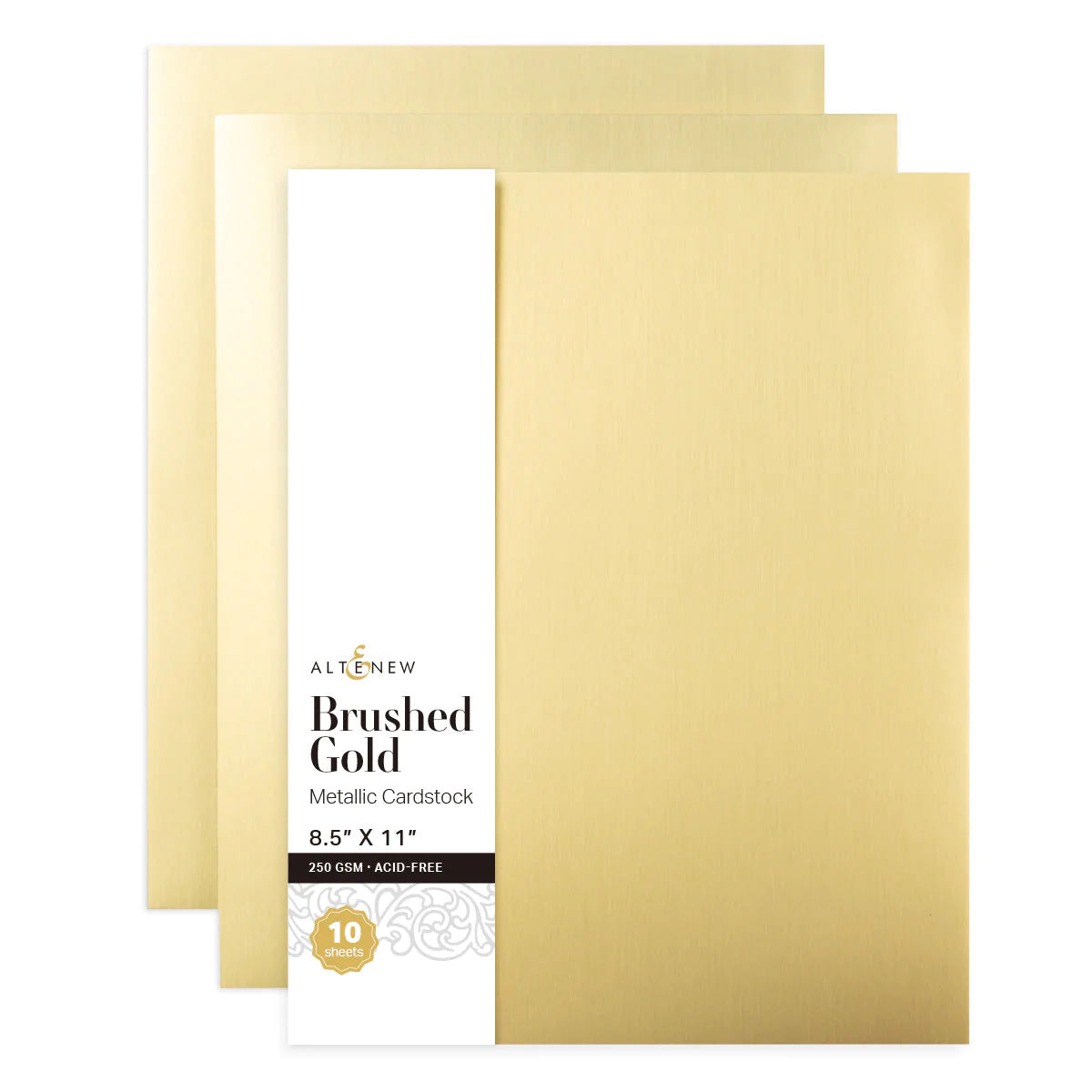 Altenew - Brushed Gold Metallic Cardstock