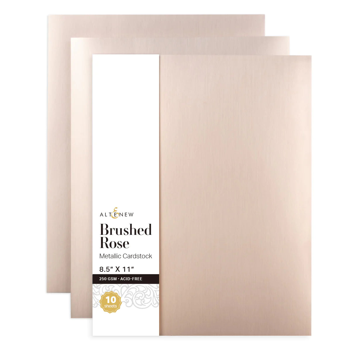 Altenew - Brushed Rose Metallic Cardstock