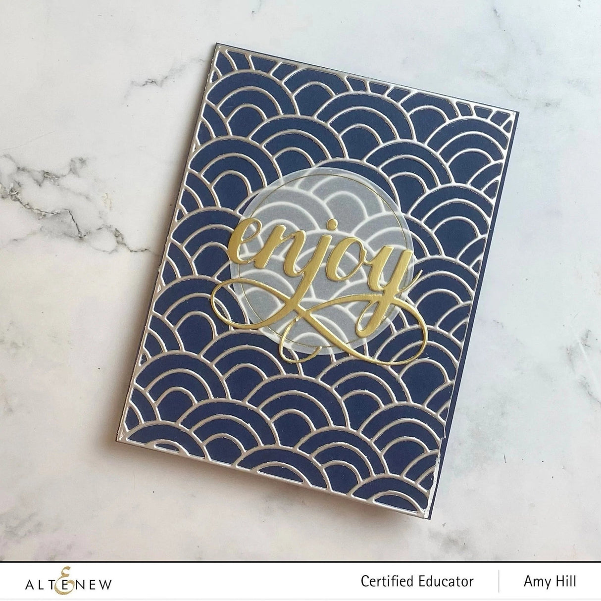 Altenew - Brushed Silver Metallic Cardstock