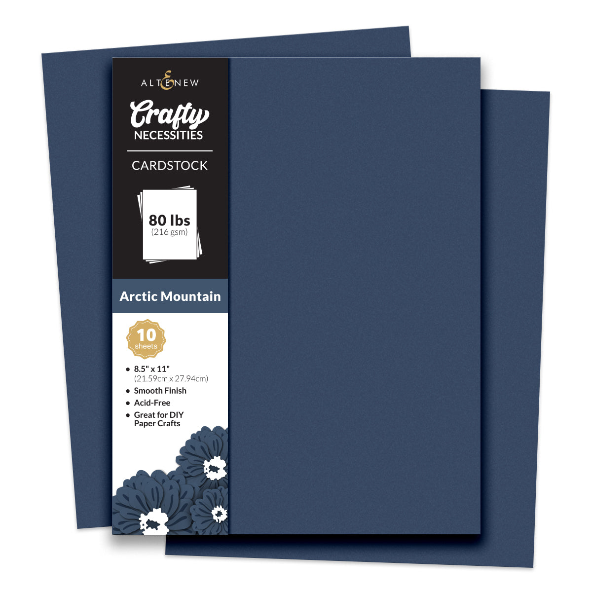 Altenew - Crafty Necessities - Arctic Mountain Cardstock (10 sheets/set)