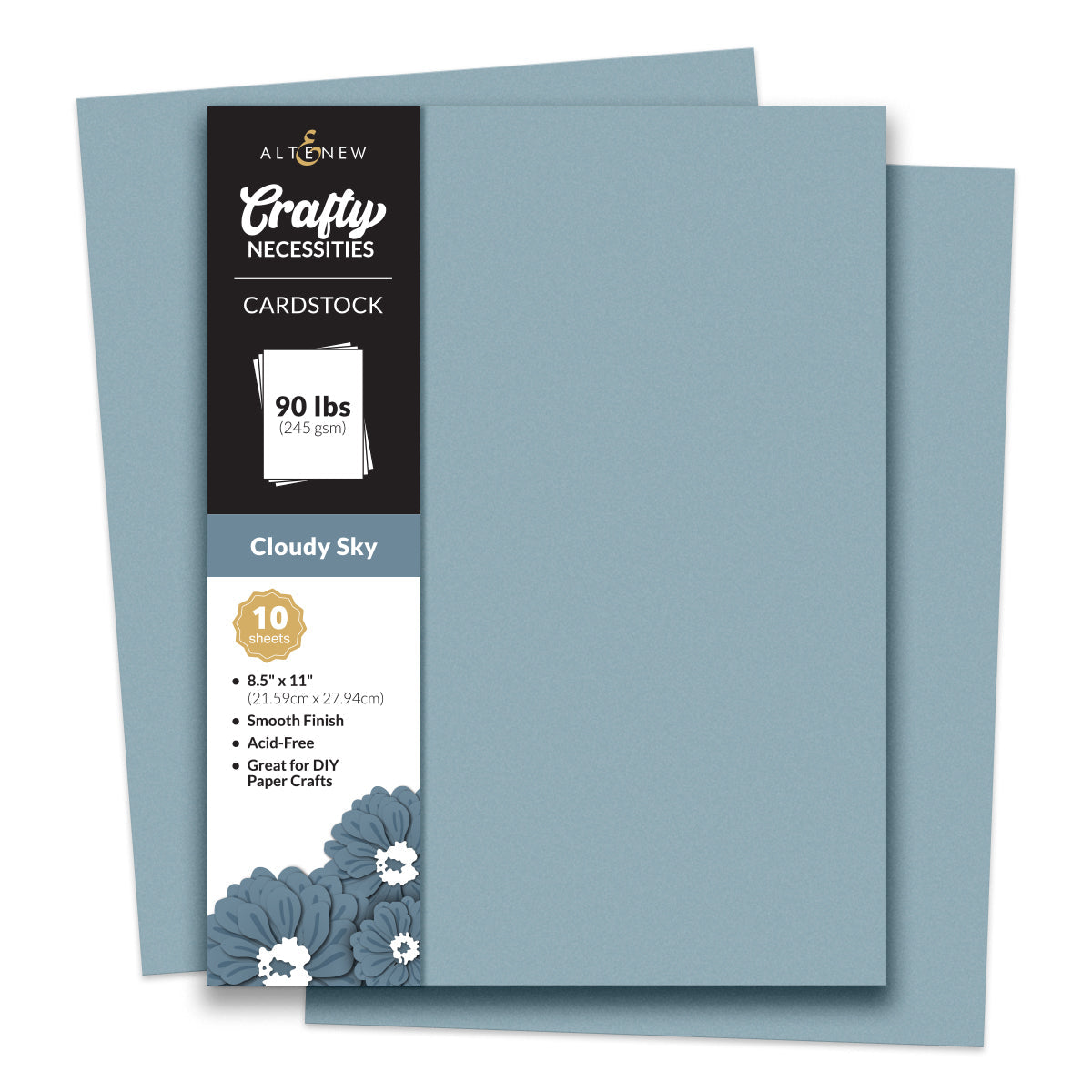 Altenew - Crafty Necessities - Cloudy Sky Cardstock (10 sheets/set)