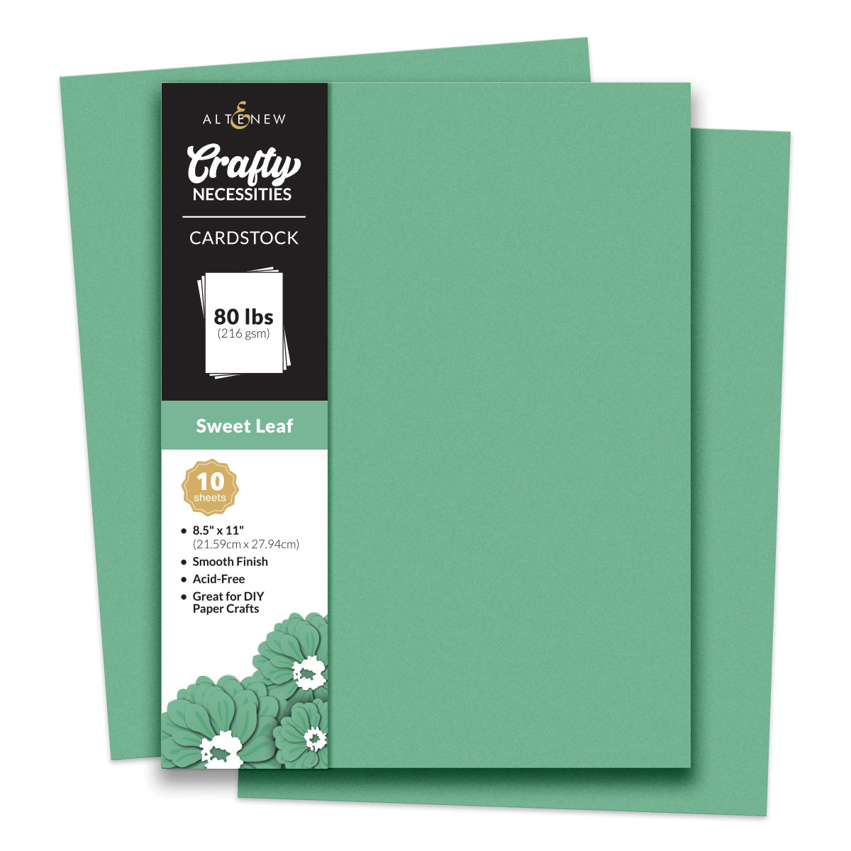 Altenew - Crafty Necessities - Sweet Leaf Cardstock (10 sheets/set)