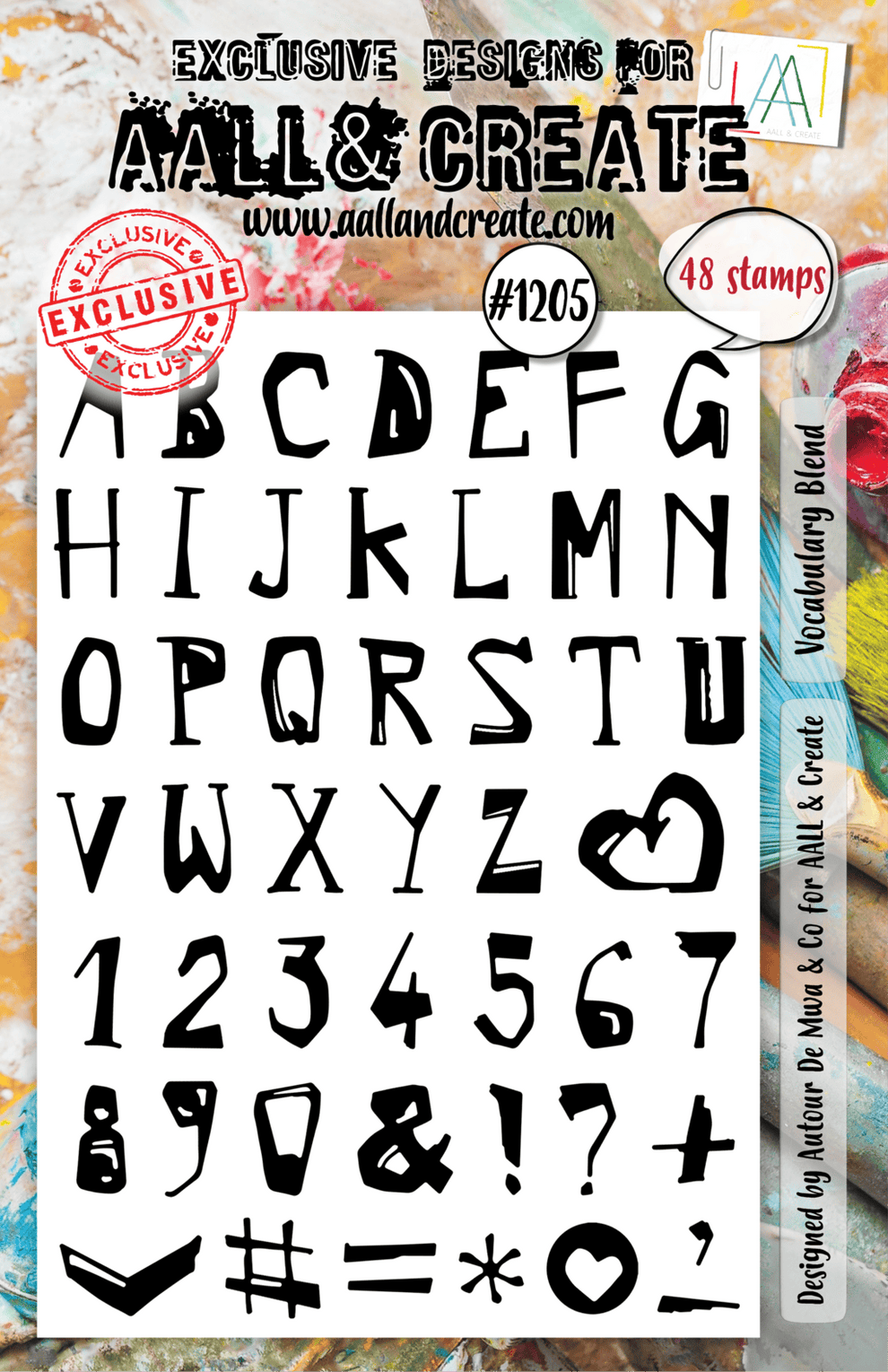 AALL And Create - A5 Stamp - Vocabulary Blend - #1205