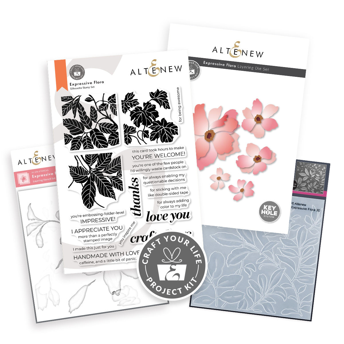 ***Pre-Order*** Altenew - Craft Your Life Project Kit: Expressive Flora