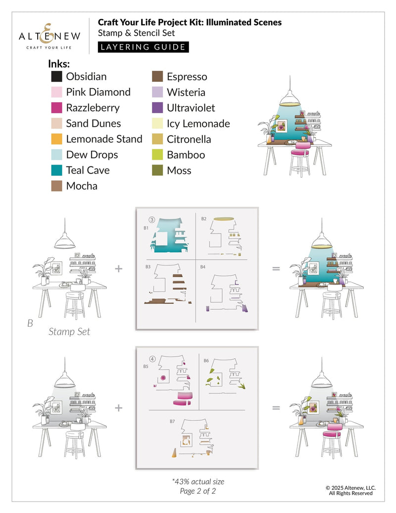 ***Pre-Order*** Altenew - Craft Your Life Project Kit - Illuminated Scenes