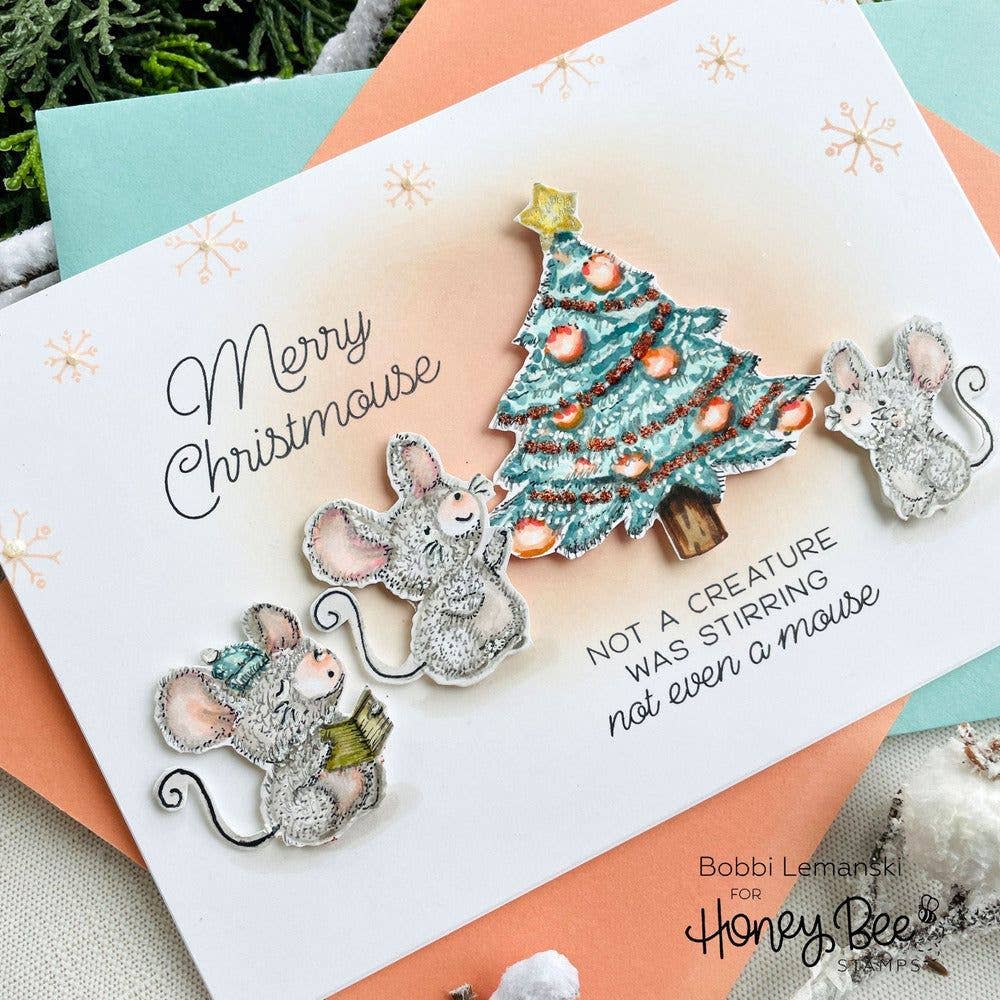 Honey Bee Stamps - Merry Little Mice - Honey Cuts