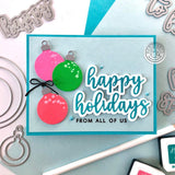 Hero Arts - Holiday Words Dies