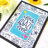 ***Pre-Order*** Hero Arts - Don't Stop Believing - Rounded Rectangle Infinity Nesting Dies