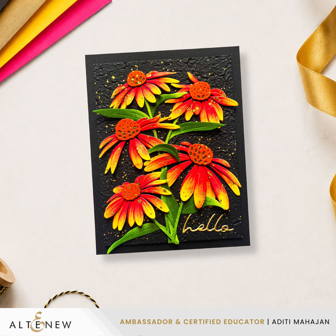 Altenew - Craft-A-Flower: Coneflower Layering Die Set