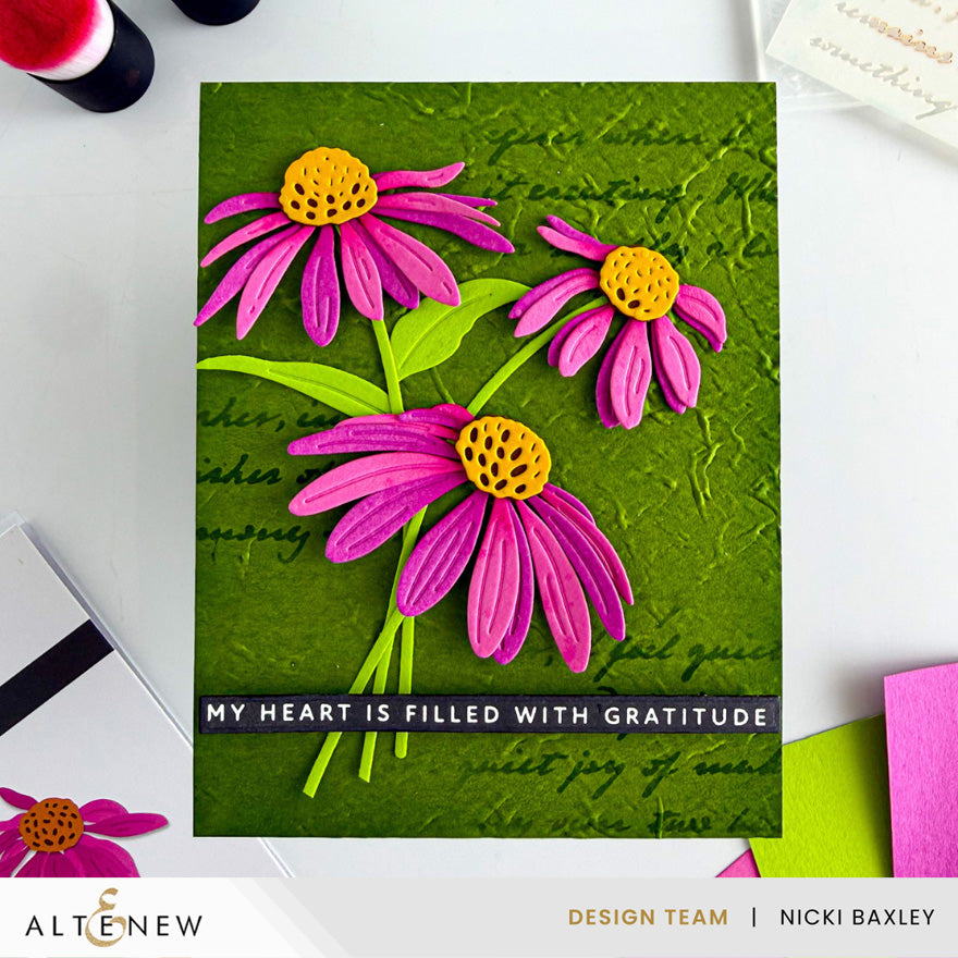 Altenew - Craft-A-Flower: Coneflower Layering Die Set