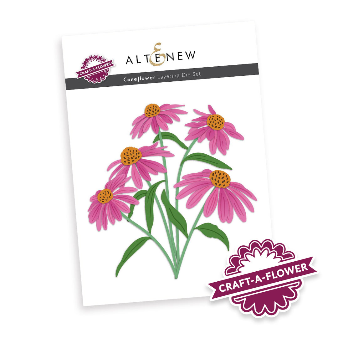 Altenew - Craft-A-Flower: Coneflower Layering Die Set