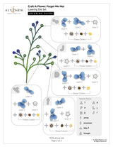 Altenew - Craft-A-Flower: Forget-Me-Not Layering Die Set