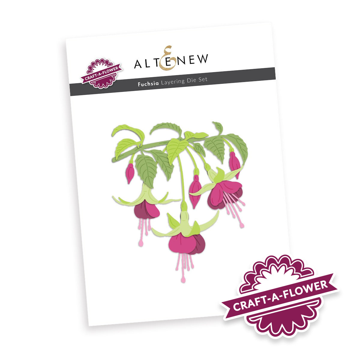 ***Pre-Order*** Altenew - Craft-A-Flower: Fuchsia Layering Die Set