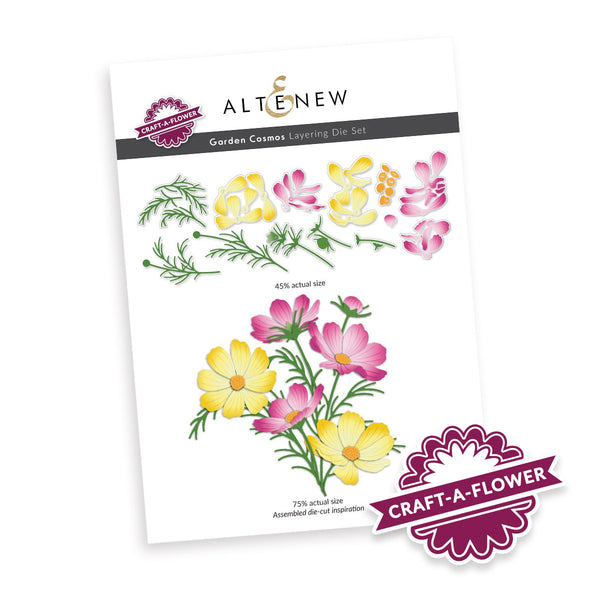 ***Pre-Order*** Altenew - Craft-A-Flower - Garden Cosmos Layering Die Set