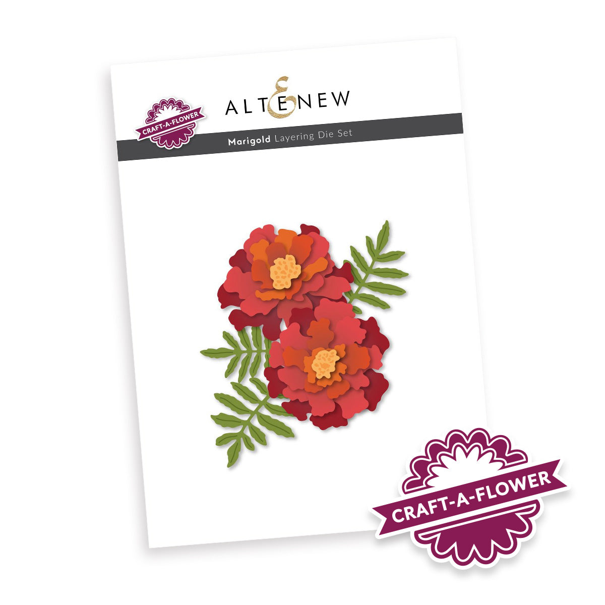 ***Pre-Order*** Altenew - Craft-A-Flower: Marigold Layering Die Set