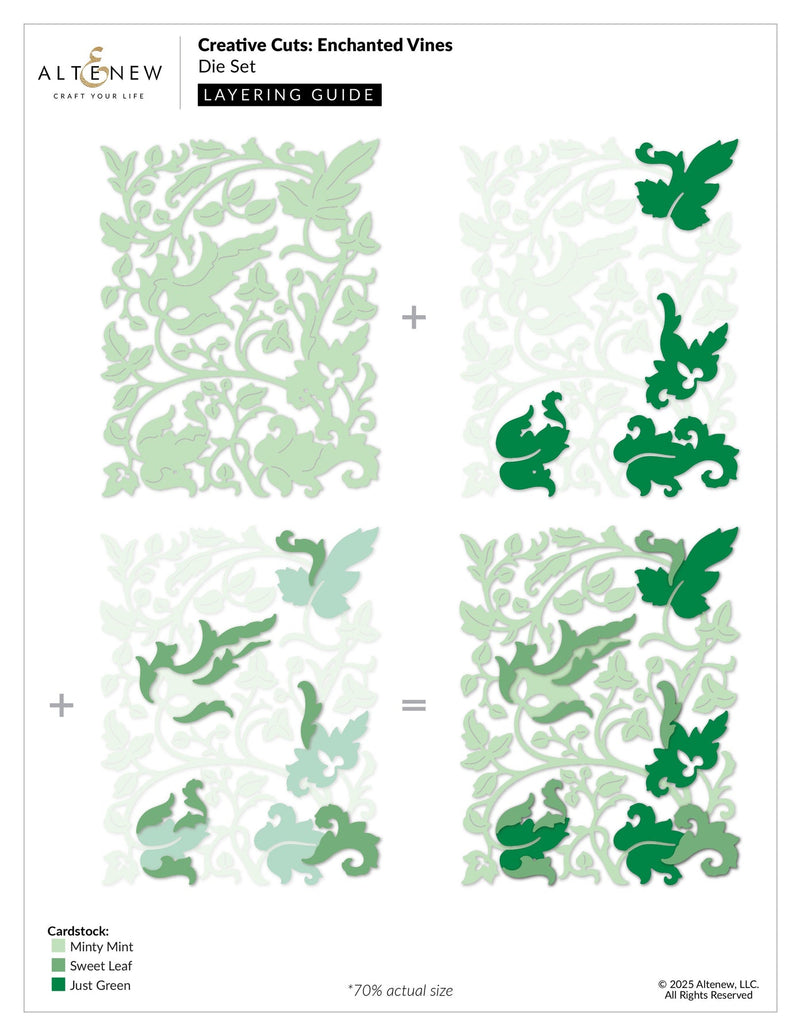 ***Pre-Order*** Altenew - Creative Cuts - Enchanted Vines Die Set