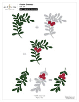 Altenew - Festive Greenery Die Set
