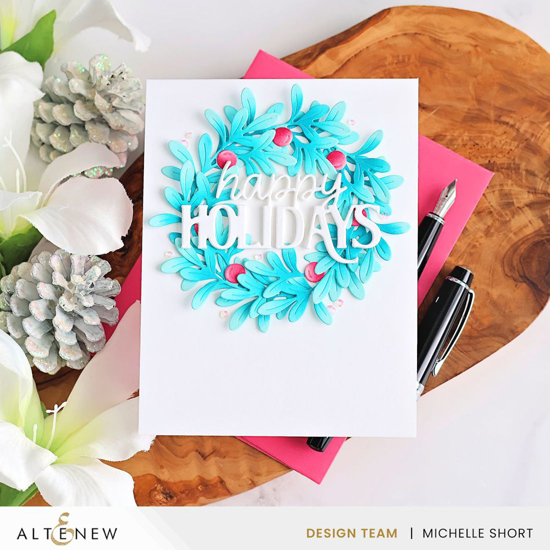 Altenew - Festive Greenery Die Set