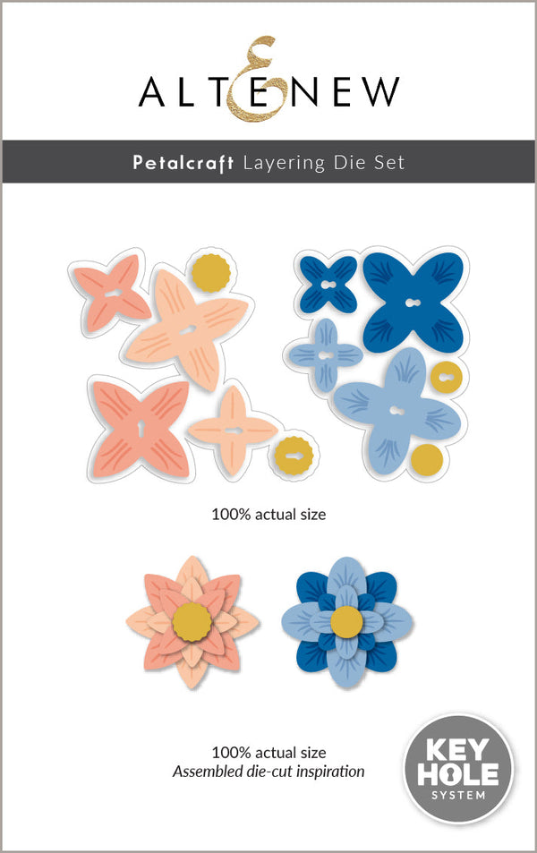 ***Pre-Order*** Altenew - Petalcraft Layering Die Set