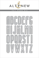 Altenew - Tall Alpha Die Set