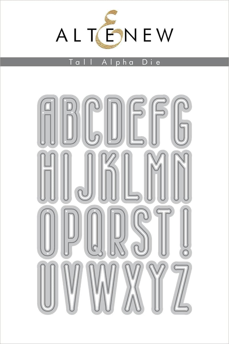 Altenew - Tall Alpha Die Set