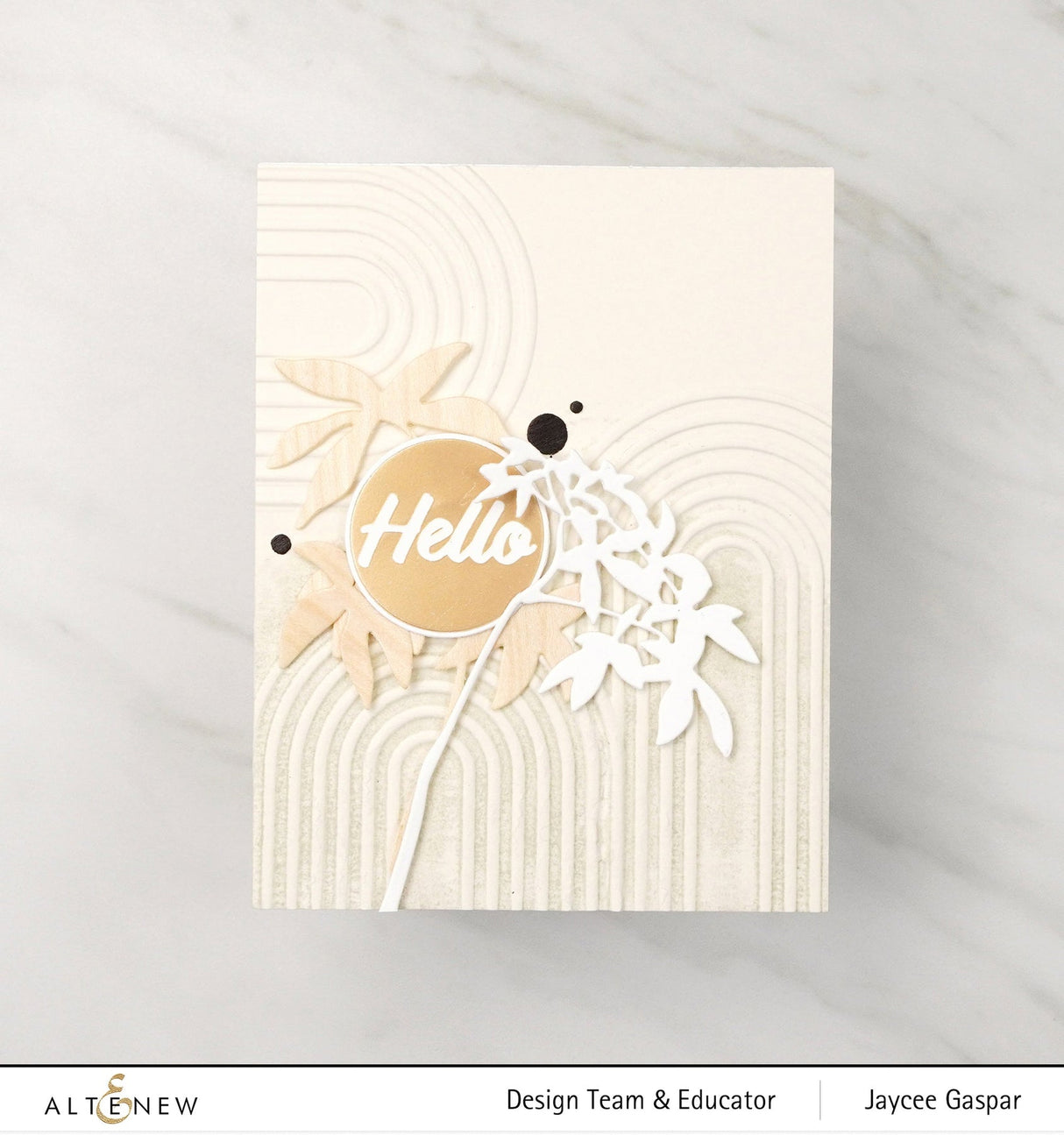 Altenew - Zero-Waste Leaf Pattern Die