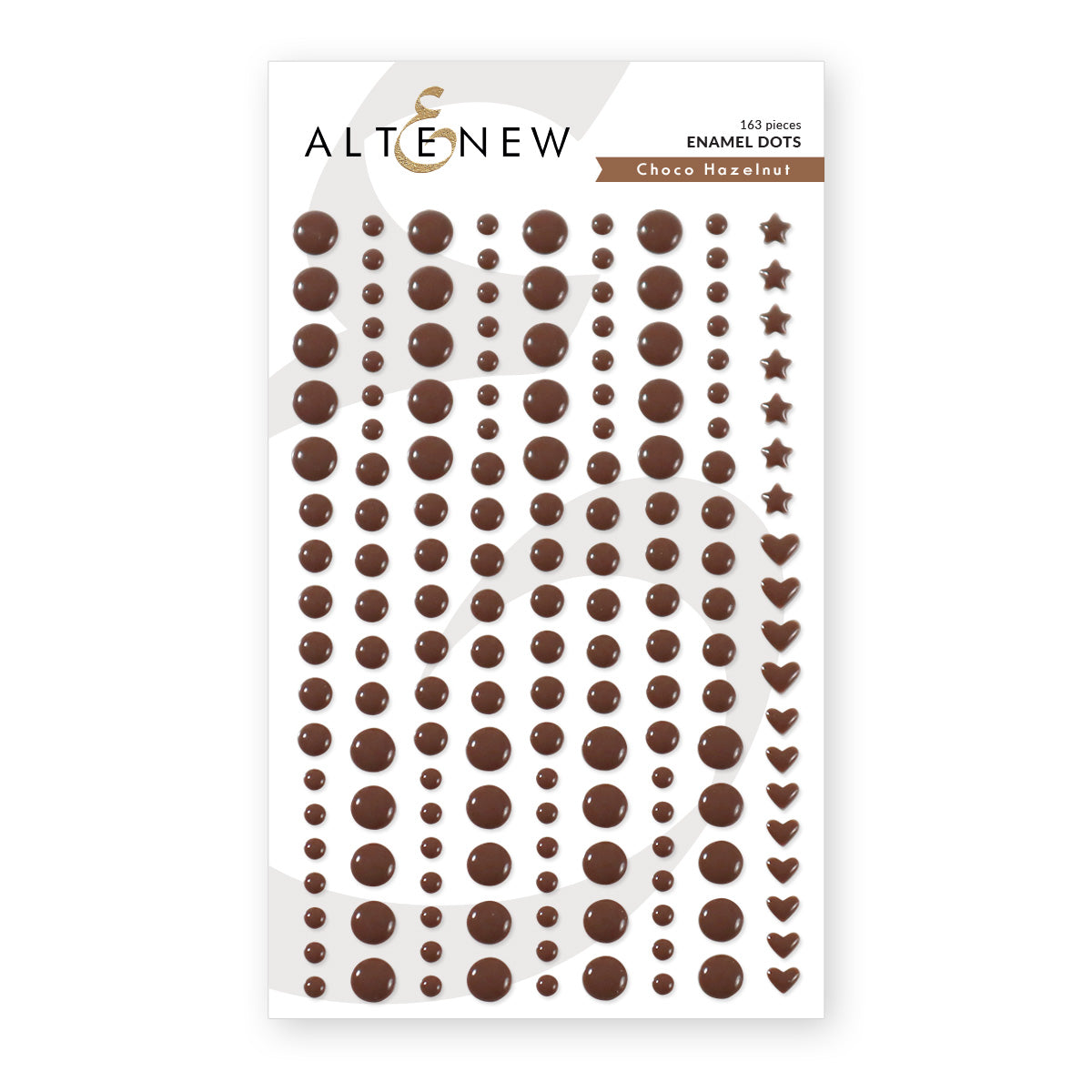 Altenew - Enamel Dots - Choco Hazelnut