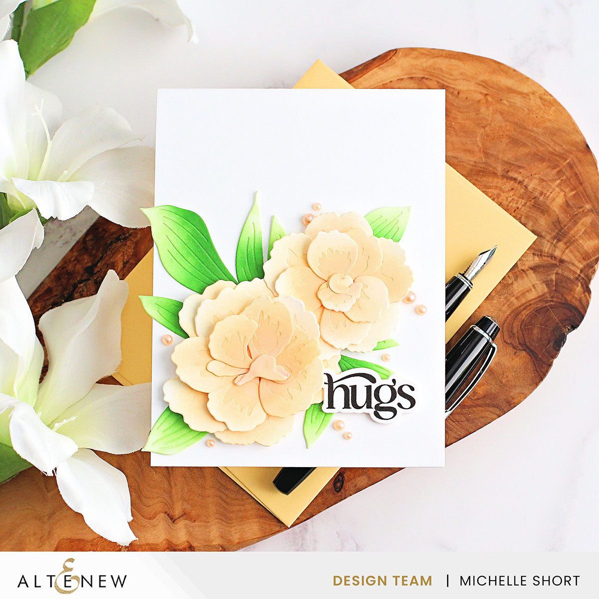 Altenew - Pearl Dots - Creamrose