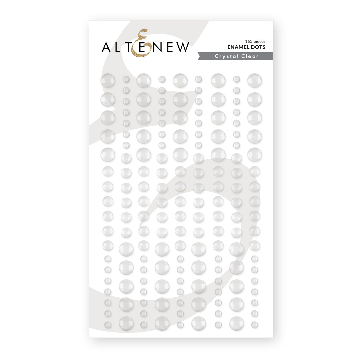 Altenew - Enamel Dots - Crystal Clear