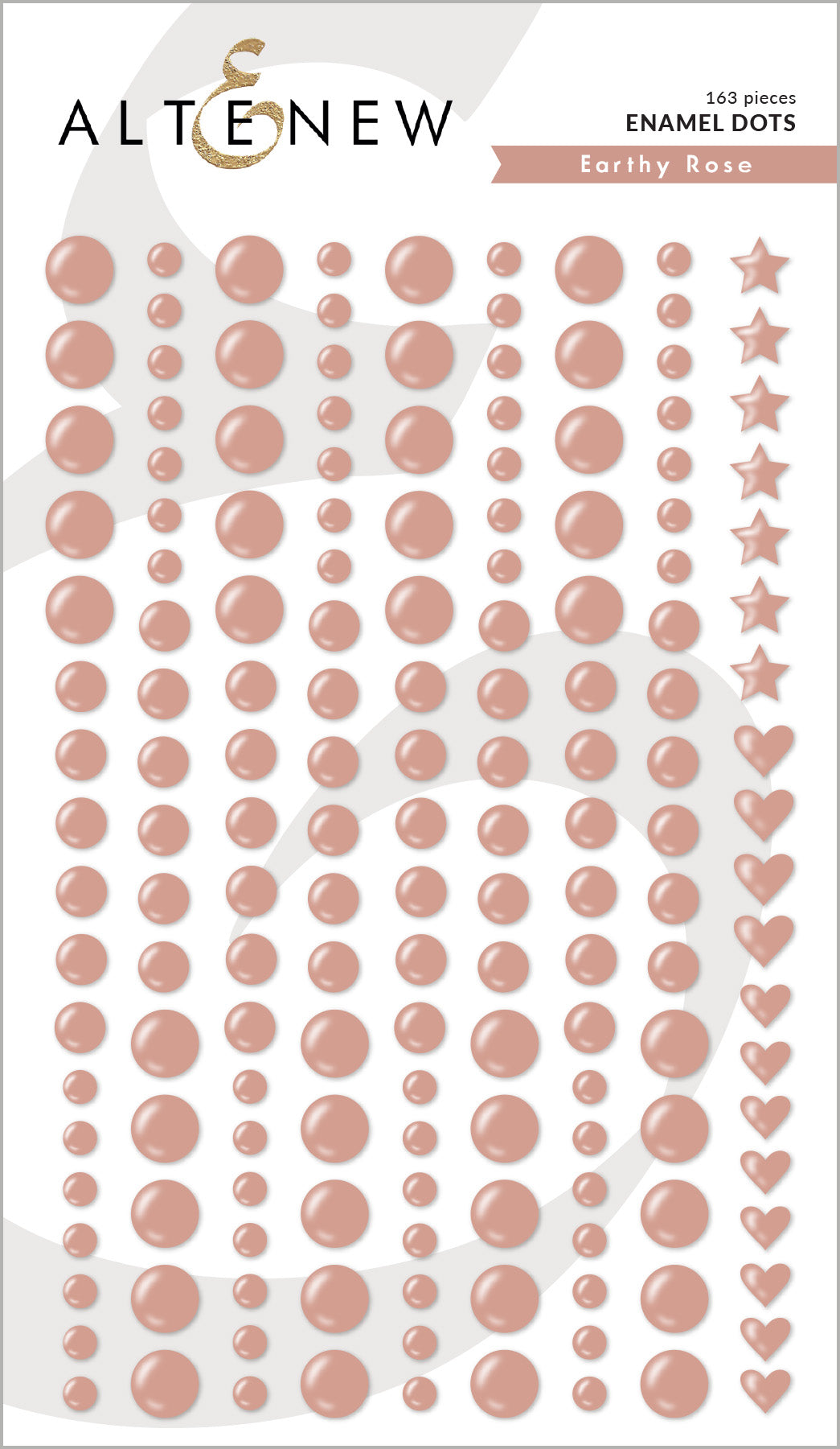 Altenew - Enamel Dots - Earthy Rose