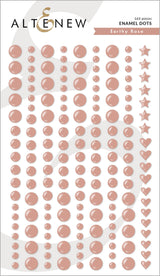Altenew - Enamel Dots - Earthy Rose