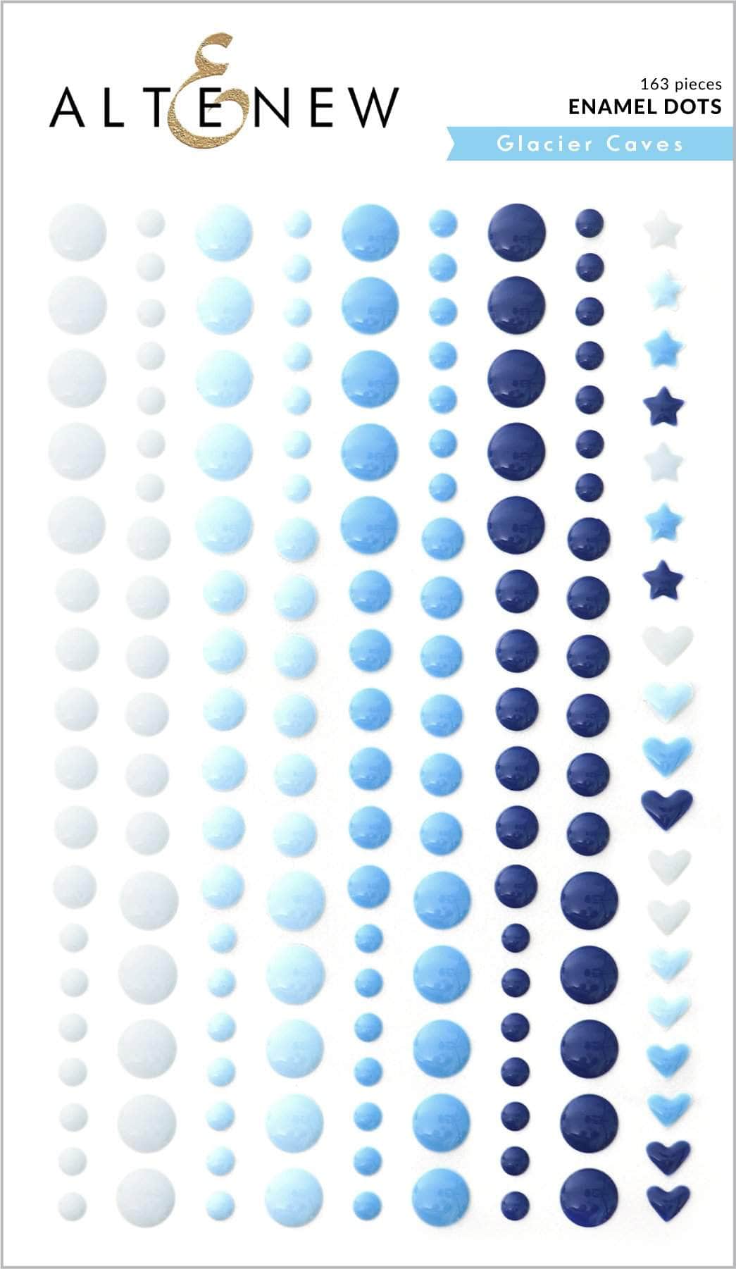 Altenew - Enamel Dots - Glacier Caves
