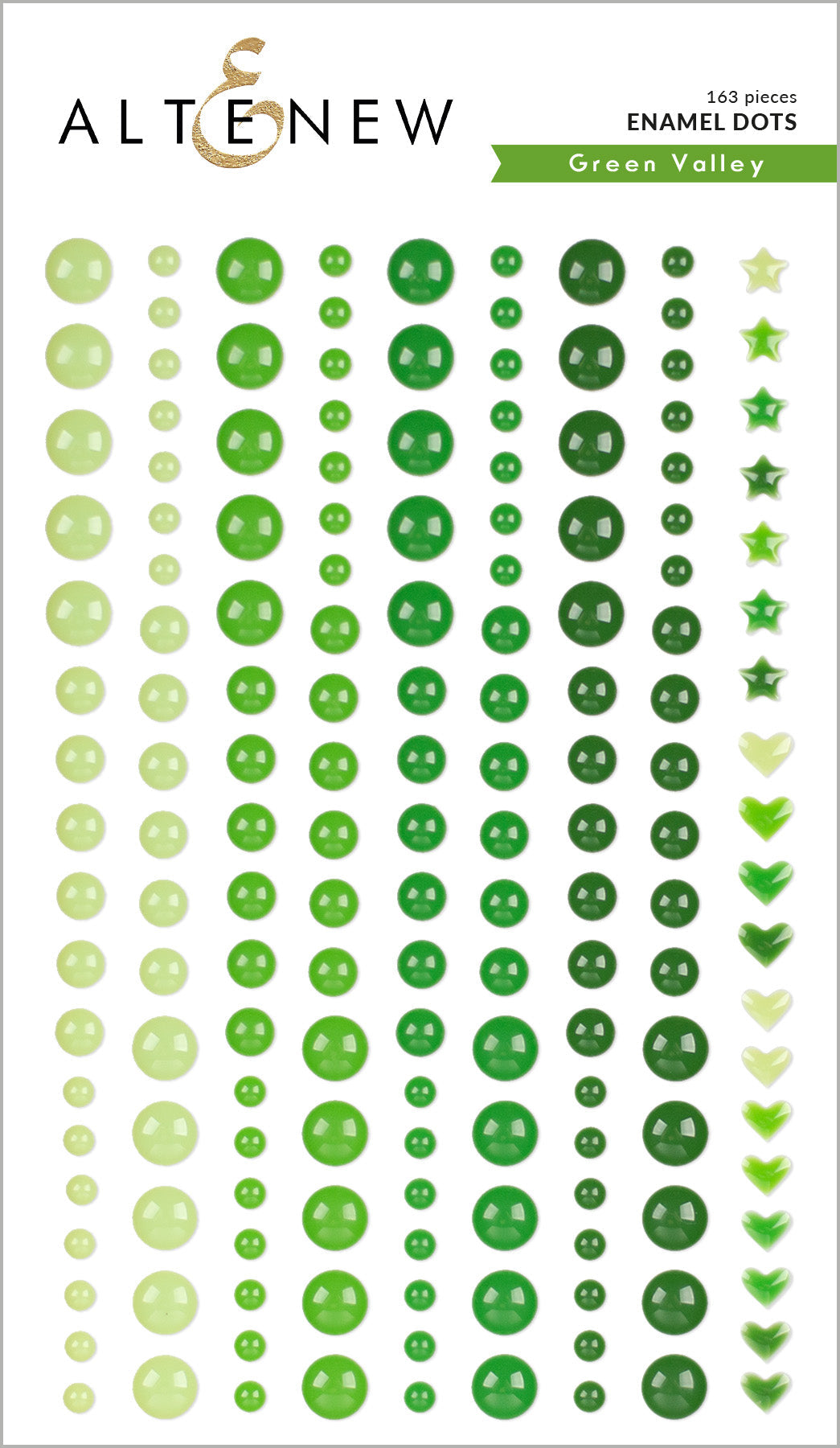 Altenew - Enamel Dots - Green Valley