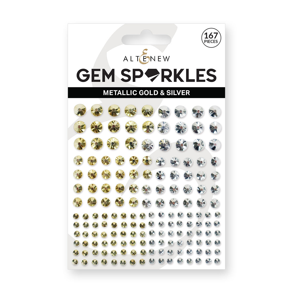 Altenew - Gem Sparkles - Metallic Gold & Silver