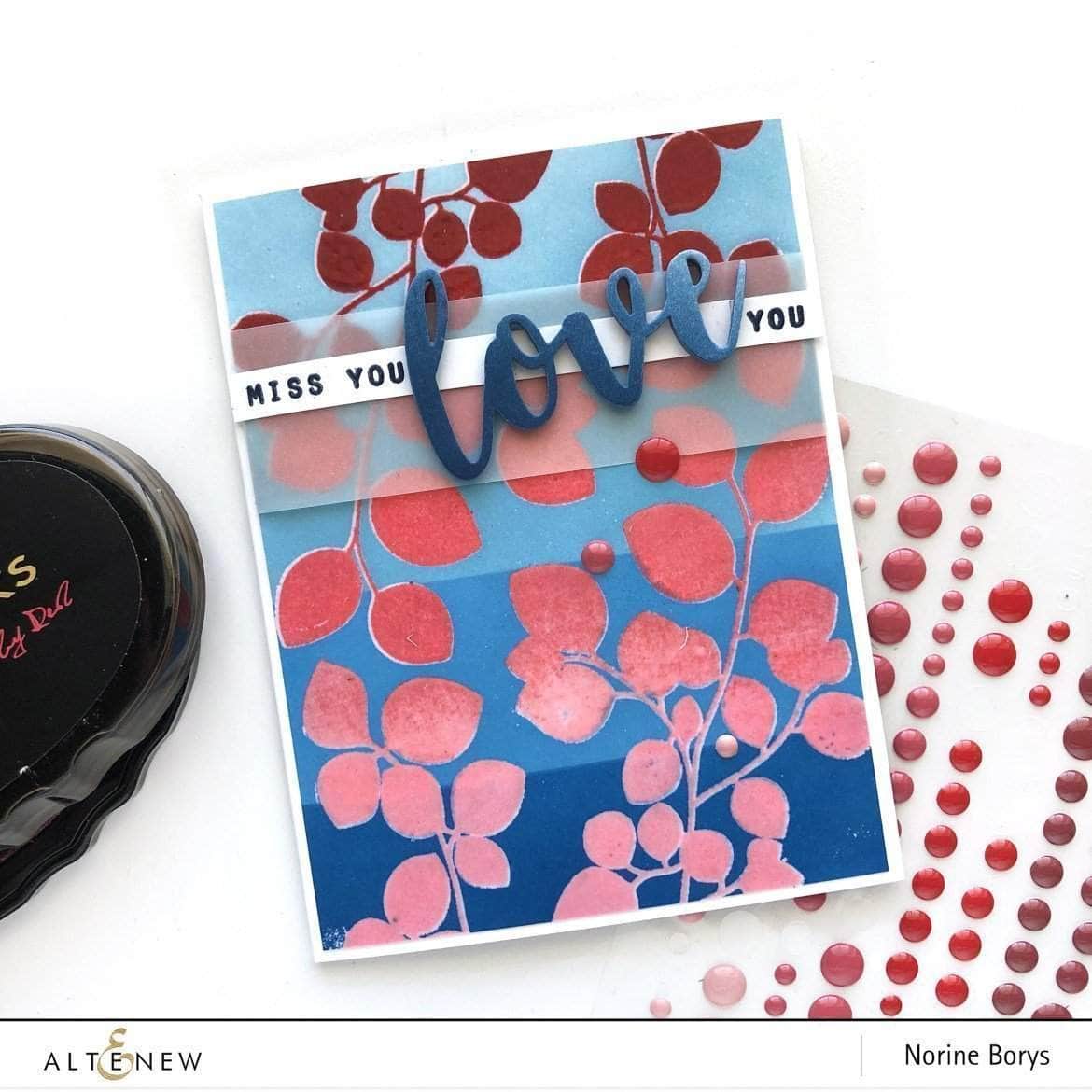 Altenew - Enamel Dots - Red Cosmos