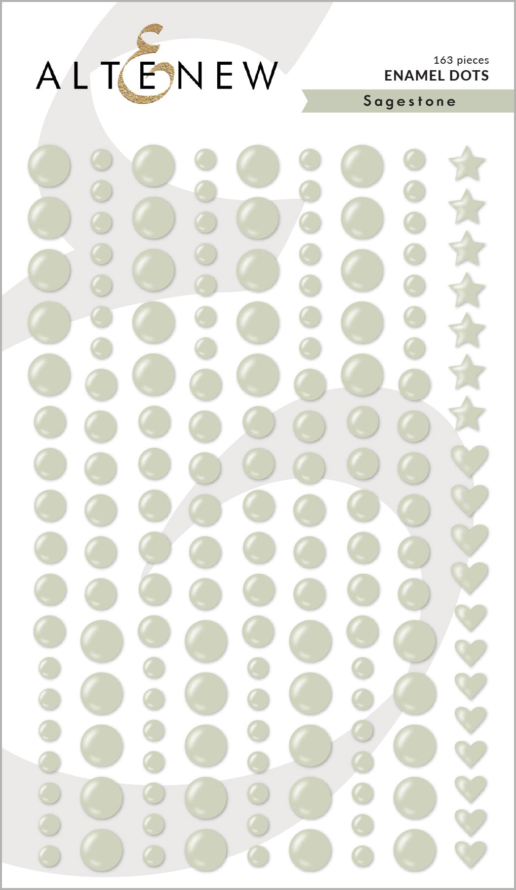 Altenew - Enamel Dots - Sagestone