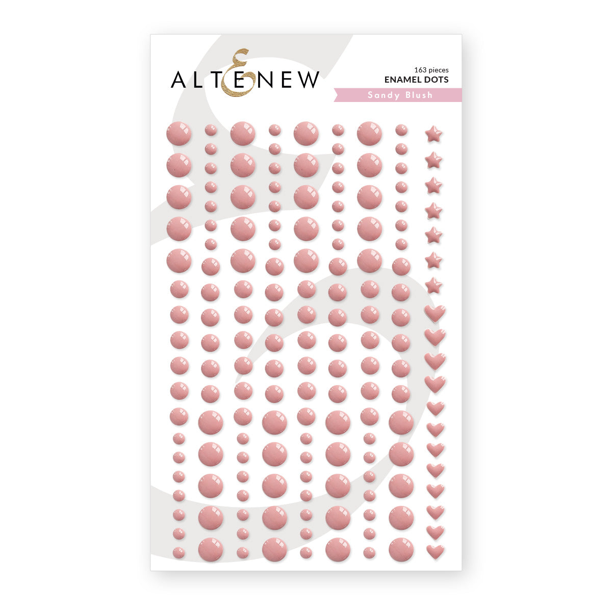 Altenew - Enamel Dots - Sandy Blush