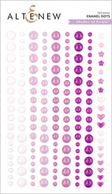 Altenew - Enamel Dots - Shades of Purple